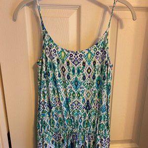 Tommy Bahama ikat print romper size XS